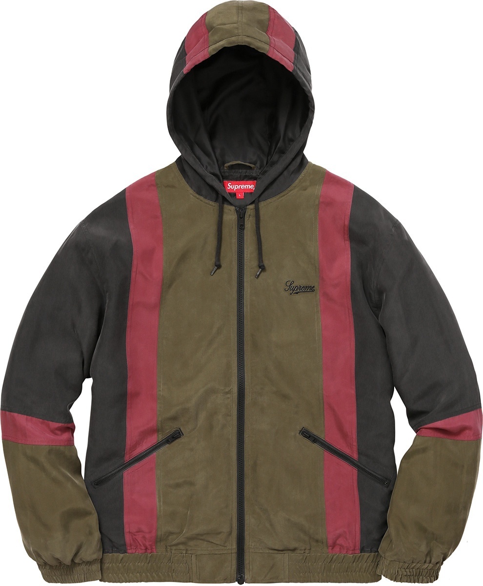 Silk Hooded Jacket view 2